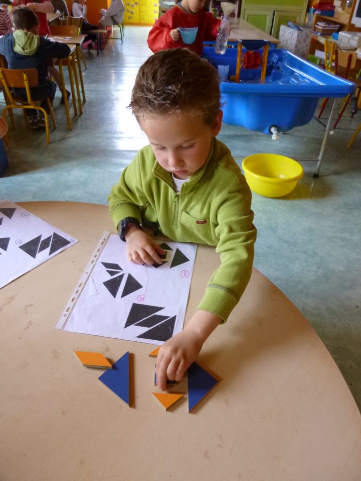 Le Tangram – Ecole Sainte Marie Sainte Livrade intérieur Tangram Moyenne Section