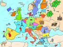 Le Tour D' Europe - Abcd concernant Carte D Europe À Imprimer