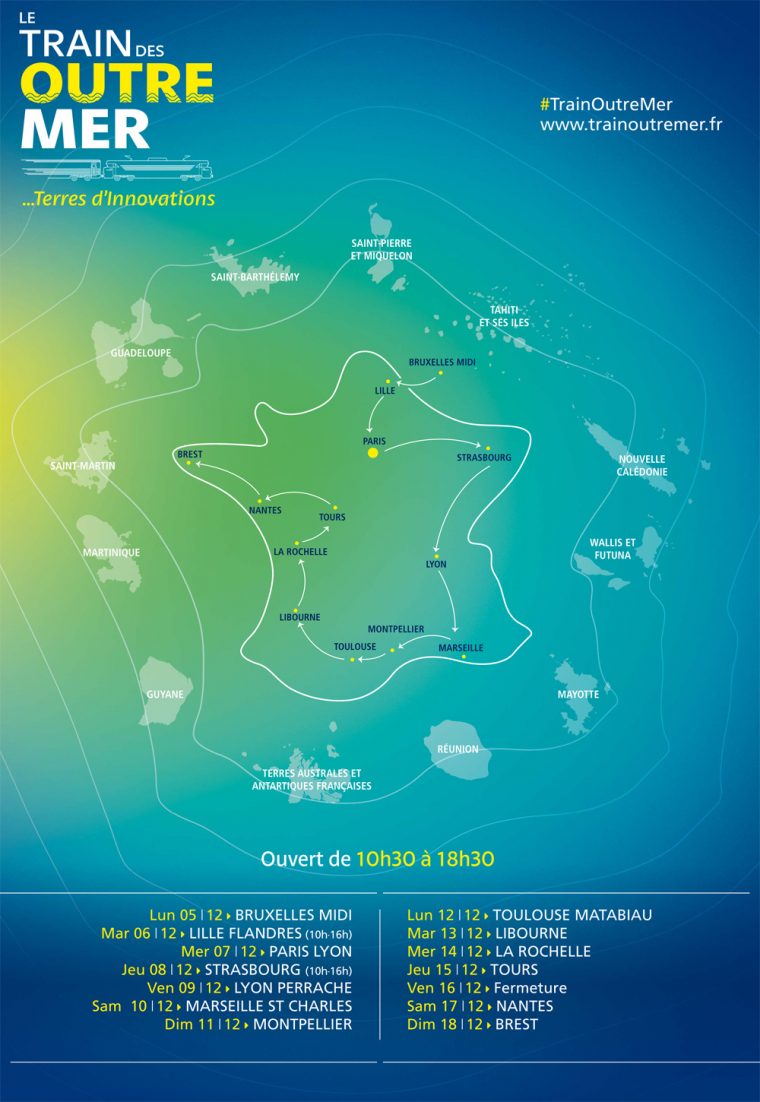 Le Train Des Outre-Mer ! | Sme à France Territoires D Outre Mer