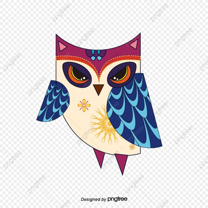 Le Vecteur De Couleur, Hibou, Dessin De La Chouette, Le tout Hibou Dessin Couleur