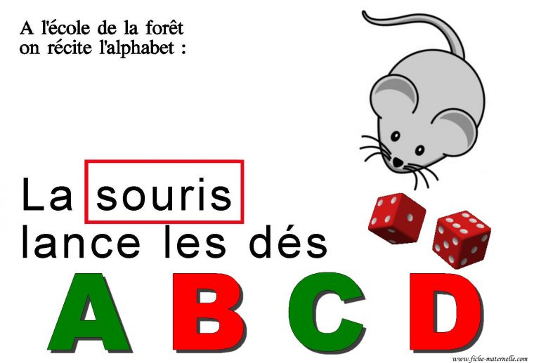 L'école De La Forêt : Comptine Alphabetique Pour Apprendre À serapportantà J Apprend L Alphabet Maternelle