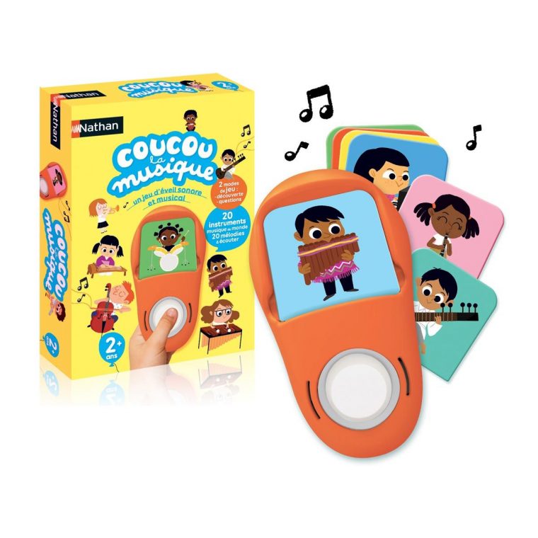 Lecteur De Cartes Coucou La Musique Nathan Pour Enfant De 2 encequiconcerne Jeu Interactif Enfant