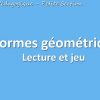 Lecture Du Livre Sur Les Formes Géométriques à Jeu De Forme Géométrique