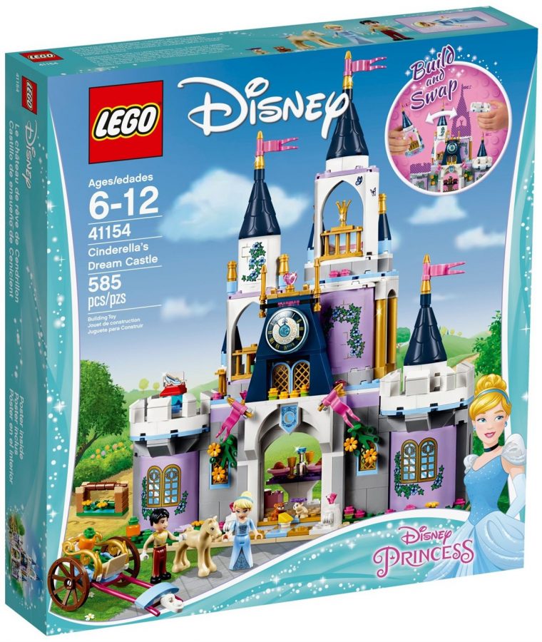 Lego 41154 Disney Cinderella's Dream Castle concernant Cendrillon 3 Disney