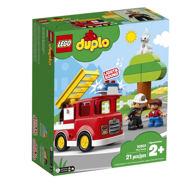 Lego Duplo Town Le Camion De Pompiers 10901 concernant Jeux De Camion De Pompier Gratuit