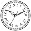 Léments De Design D'intérieur Horloge Vintage Éléments De Dessin D'encre  Dessinés À La Main Isolé Sur Fond Blanc dedans Dessin D Horloge