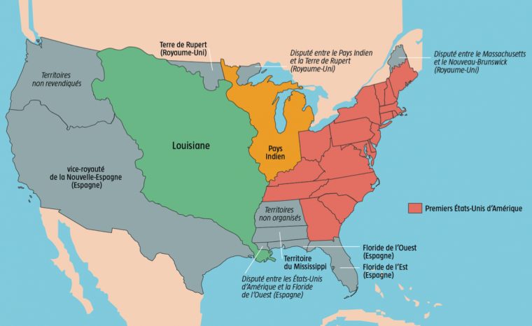 Les 10 Évènements Qui Ont Façonné L'histoire Des Etats-Unis à Carte Etat Amerique