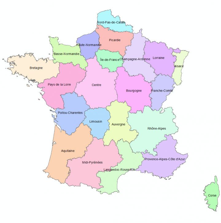 Les 13 Nouvelles Régions Françaises – Paloo Blog avec Les Nouvelles Régions De France