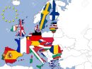 Les 28 Pays De L'union Européenne Et Leurs Drapeaux destiné Carte Union Européenne 28 Pays
