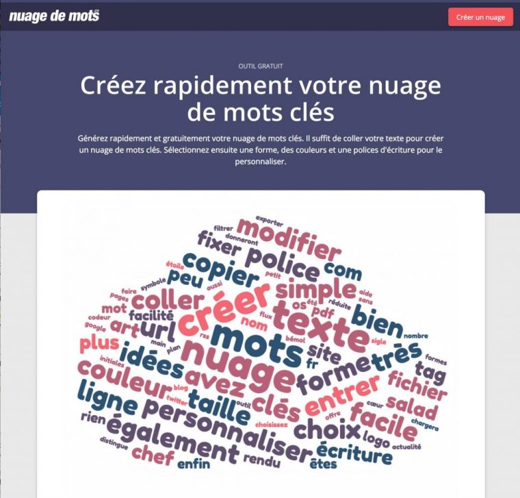 Les 5 Meilleurs Outils Pour Créer Des Nuages De Mots avec Mots Croisés Personnalisés