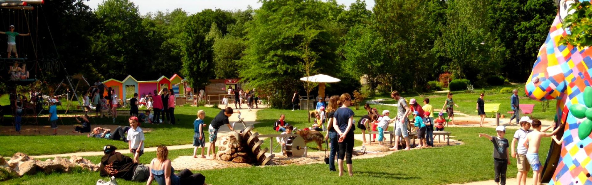 Les Aires De Jeux | Jardins De Brocéliande pour Jeux Ludique Pour Enfant