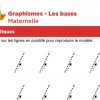 Les Bases Du Graphisme, Les Obliques Niveau 2 serapportantà Fiche Graphisme Ms
