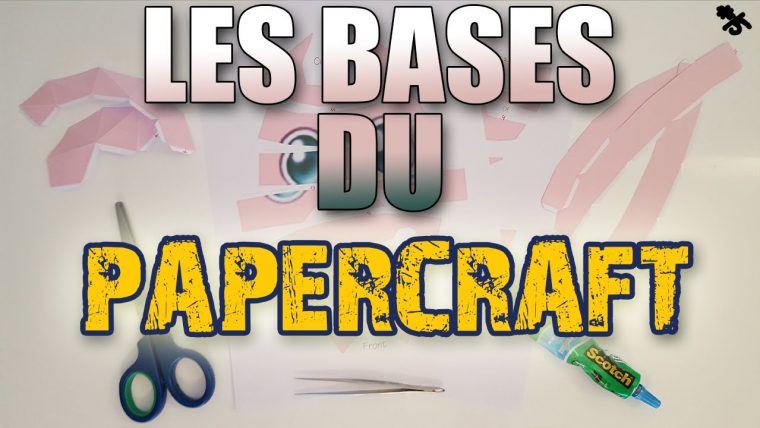 Les Bases Du Papercraft : Télécharger, Imprimer, Découper, Plier, Pepakura. concernant Découpage Gratuit À Imprimer