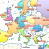 Les Capitales D'europe à Carte D Europe Avec Pays