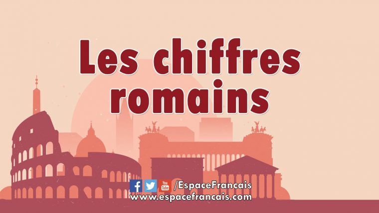 Les Chiffres Romains – Espacefrancais serapportantà Dessin Chiffre Romain