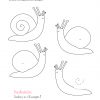Les Coquilles D'escargots - Exercice Sur Les Spirales avec Exercices Maternelle A Imprimer Gratuit