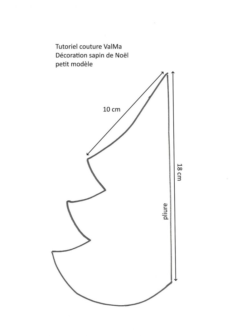 Les Créas De Valma: Gabarit Décoration De Noël – Sapin De dedans Gabarit Sapin De Noel A Imprimer