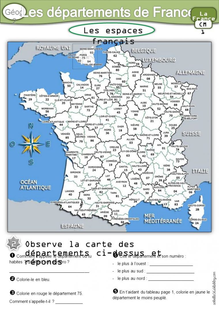 Les Départements De France – Ppt Video Online Télécharger destiné Tableau Des Départements Français