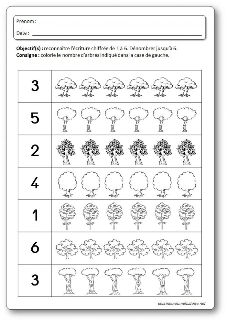 Les Deux Arbres D'elisabeth Brami – Exploitation Pédagogique avec Fiche Petite Section À Imprimer