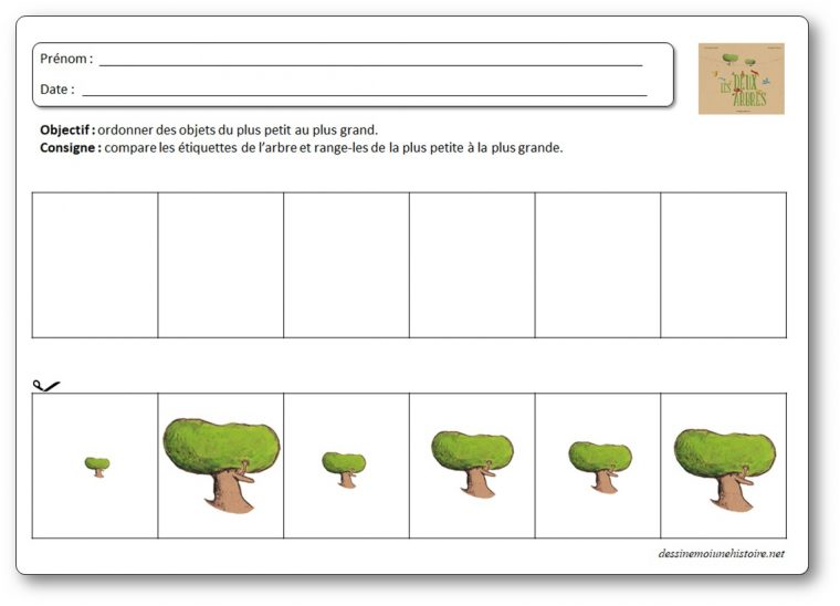 Les Deux Arbres D'elisabeth Brami – Exploitation Pédagogique concernant Activité Maternelle Grande Section A Imprimer