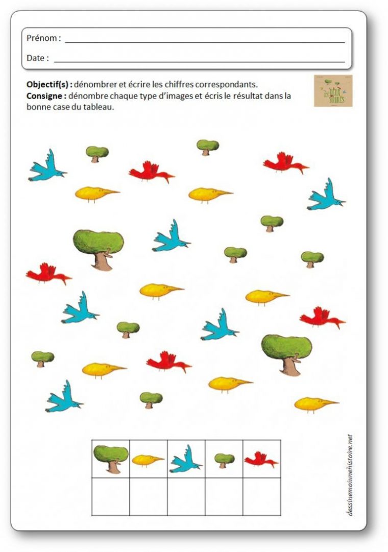 Les Deux Arbres D'elisabeth Brami – Exploitation Pédagogique pour Jeux Educatif Gs