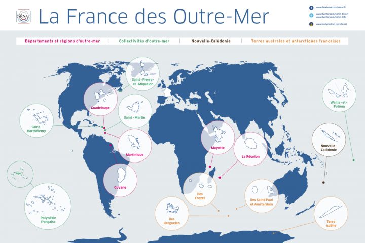 Les Graphies Du Sénat — La France Des Outre-Mer à Carte France D Outre Mer