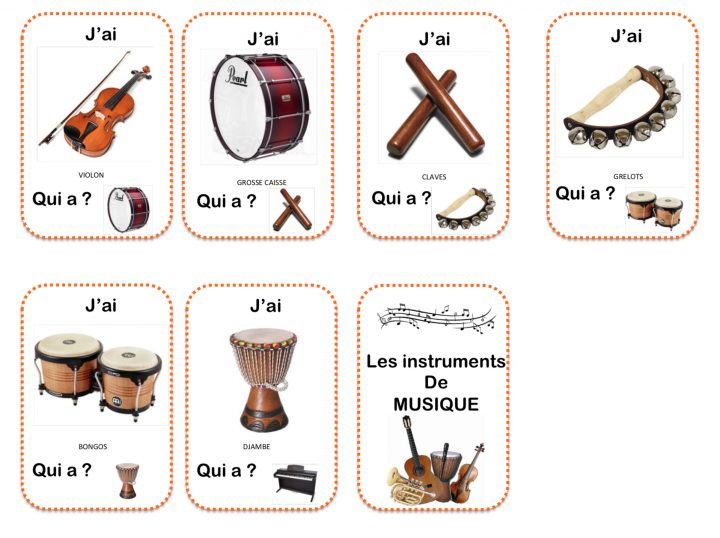 Les Instruments De Musique – La Maternelle De Vivi serapportantà Image Instrument De Musique À Imprimer