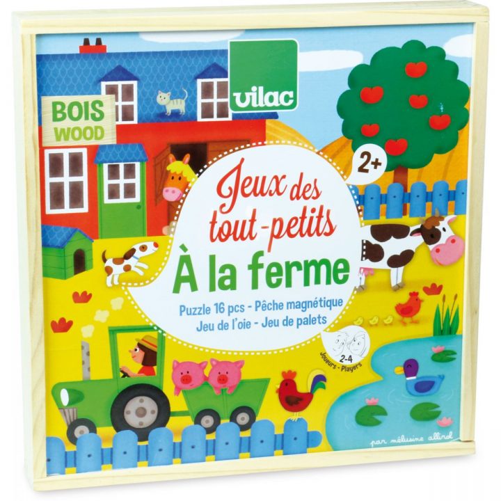 Les Jeux Des Tout Petits "à La Ferme" – À Partir De 2 Ans avec Jeux Tout Petit