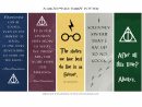 Les Marque-Pages Harry Potter &amp; La Version Illustrée Du Tome concernant Marque Page Gratuit À Imprimer