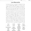 Les Miserables Word Search - Wordmint pour Mot Croiser