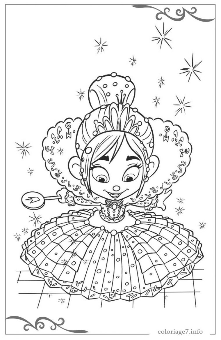 Les Mondes De Ralph Coloriages Pour Les Enfants à Tous Les Coloriages Du Monde