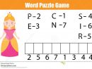 Les Mots Déconcertent Le Jeu Éducatif D'enfants Avec Le Code encequiconcerne Jeux Avec Des Nombres