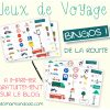 Les Occuper En Voiture: Jeux De Voyage &quot;bingo De La Route&quot; À dedans Jeux À Imprimer 6 Ans