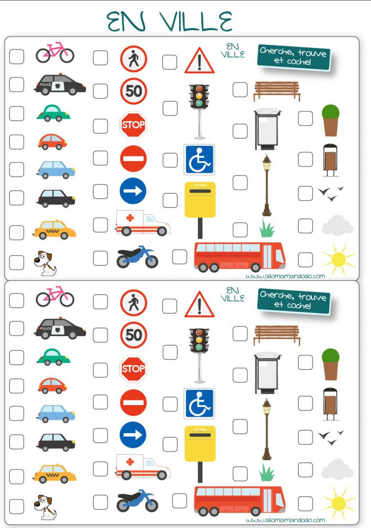 Les Occuper En Voiture: Jeux De Voyage "bingo De La Route" À dedans Jeux De Lettres À Imprimer