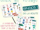 Les Occuper En Voiture: Jeux De Voyage &quot;bingo De La Route&quot; À destiné Jeux A Imprimer Pour 10 Ans