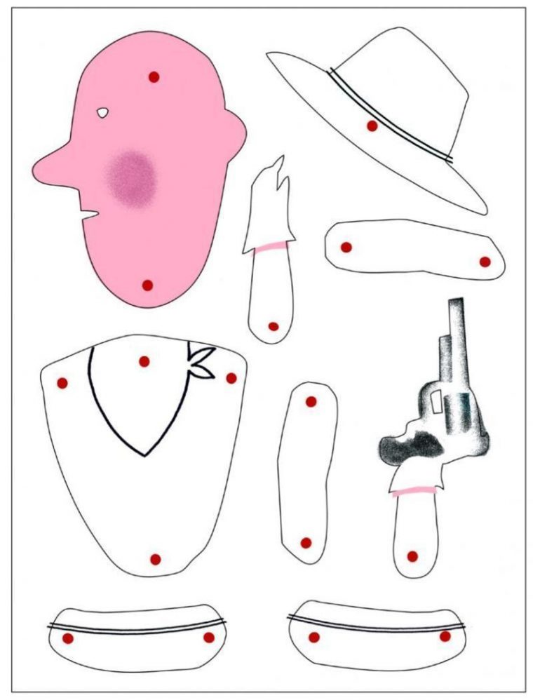 Les Pantains Articules pour Pantins Articulés À Imprimer