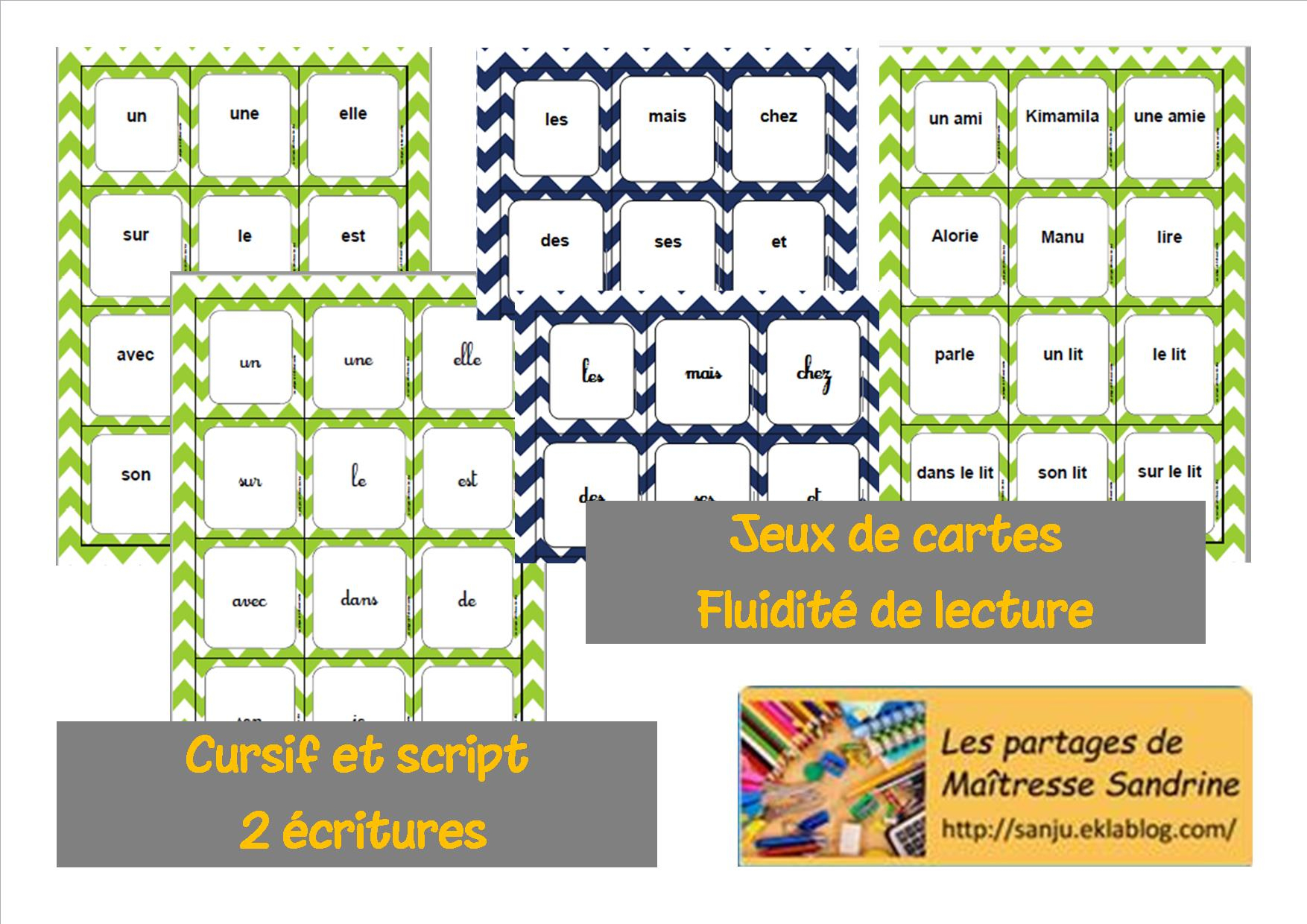 Les Partages De Maîtresse Sandrine - Gs-Cp-Ce2 destiné Jeux De Maitresse A Imprimer 