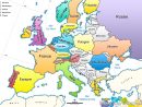 Les Pays D'europe destiné Pays Et Capitales Union Européenne