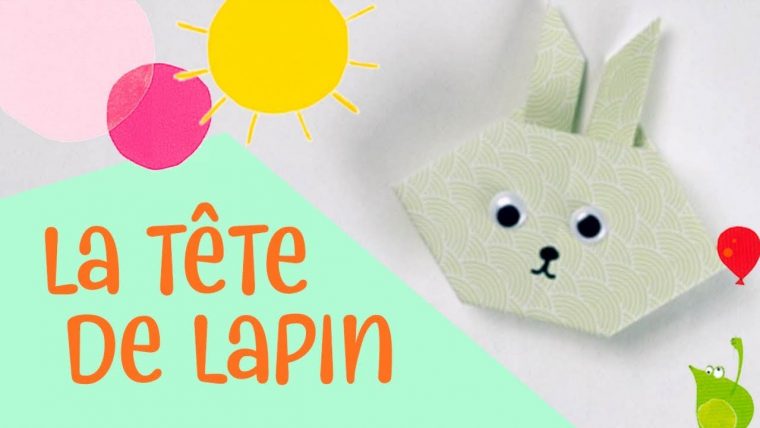 Les Petits Pliages De Suzanne – Le Lapin – Origami Facile Pour Enfants tout Pliage Papier Enfant