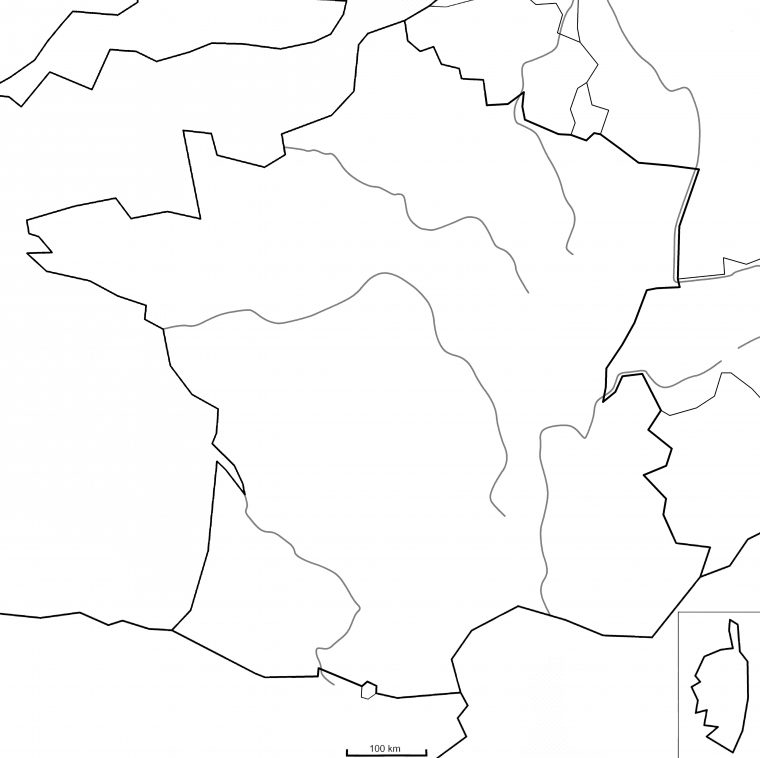 Les Principaux Fleuves De France – Montessori Etcie pour Carte Des Fleuves De France