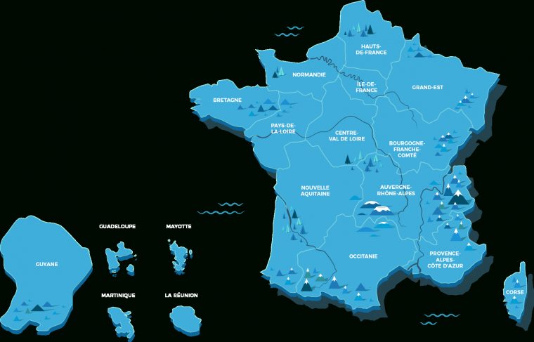 Les Régions De France – Jeu Géographie | Lumni serapportantà Apprendre Les Régions De France