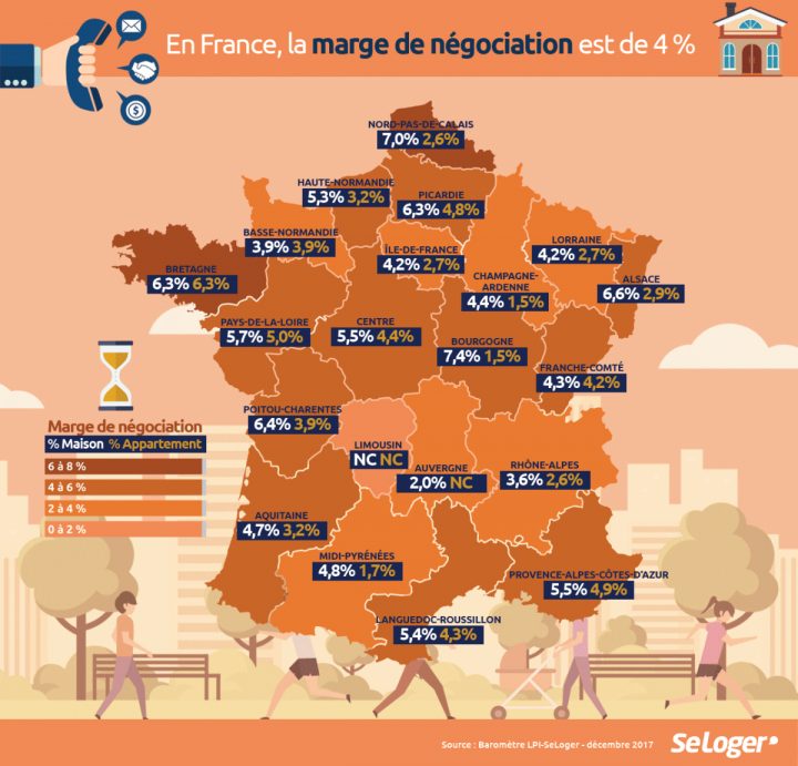 Les Régions Où Les Prix Immobiliers Ont Été Le Plus (Et Le serapportantà Carte Région France 2017