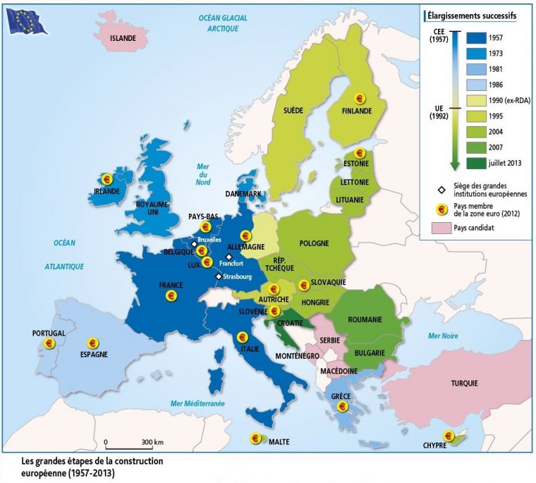 Les Territoires De L'union Européenne – Jmgoglin encequiconcerne La Carte De L Union Européenne