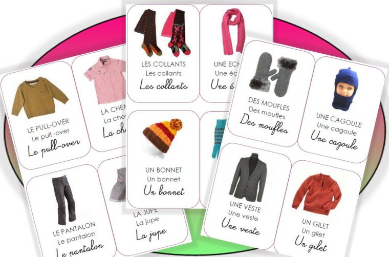 Les Vetements | Carte Montessori, Imagier Noël Maternelle Et tout Imagier Noel Maternelle