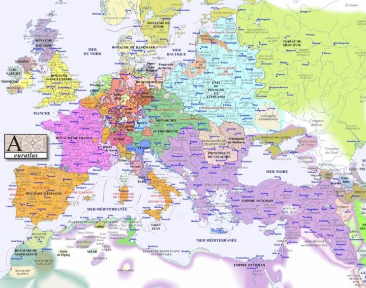 Les Villes Européennes Carte pour Carte Europe De L Est