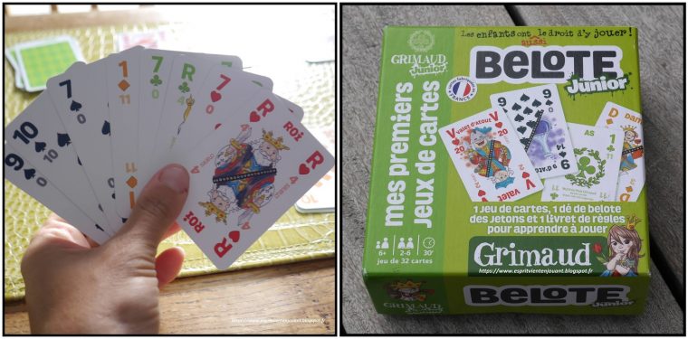 L'esprit Vient En Jouant: [Jeu] La Belote : Jeux De Cartes avec Carte De France Pour Enfant