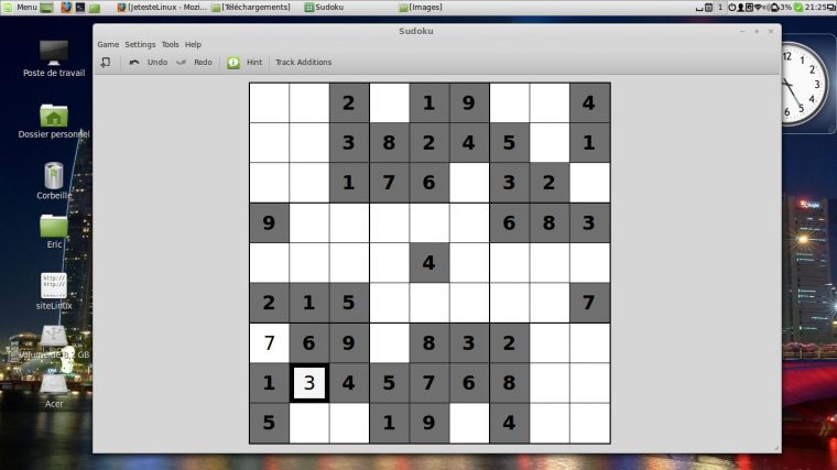 L'été Est Là, Alors Un Peu De Détente Sous Linux intérieur Grille Sudoku Imprimer