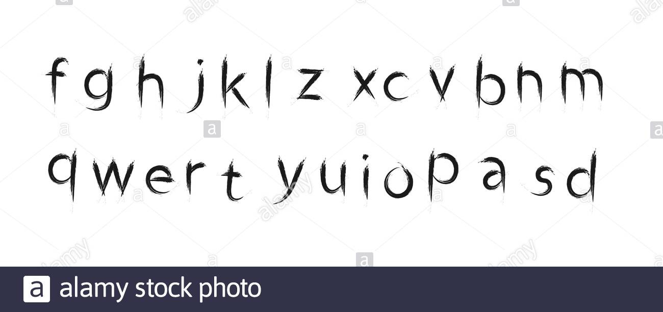 Lettre Alphabet Minuscule Situé Isolé Sur Fond Blanc. Modèle concernant Modele De Lettre Alphabet