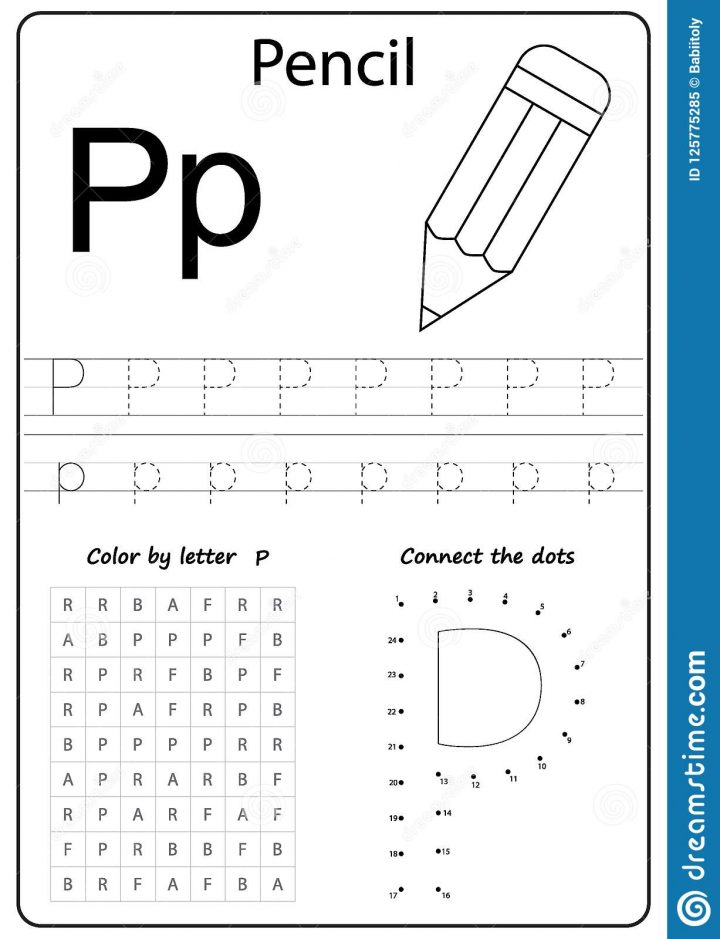 Lettre P D'écriture Tableau L'a-Z D'écriture, Alphabet pour Alphabet Français Écriture