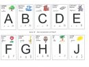 Lettres-Cartes-De-A-A-J (1600×1163) | Apprendre L tout J Apprend L Alphabet Maternelle